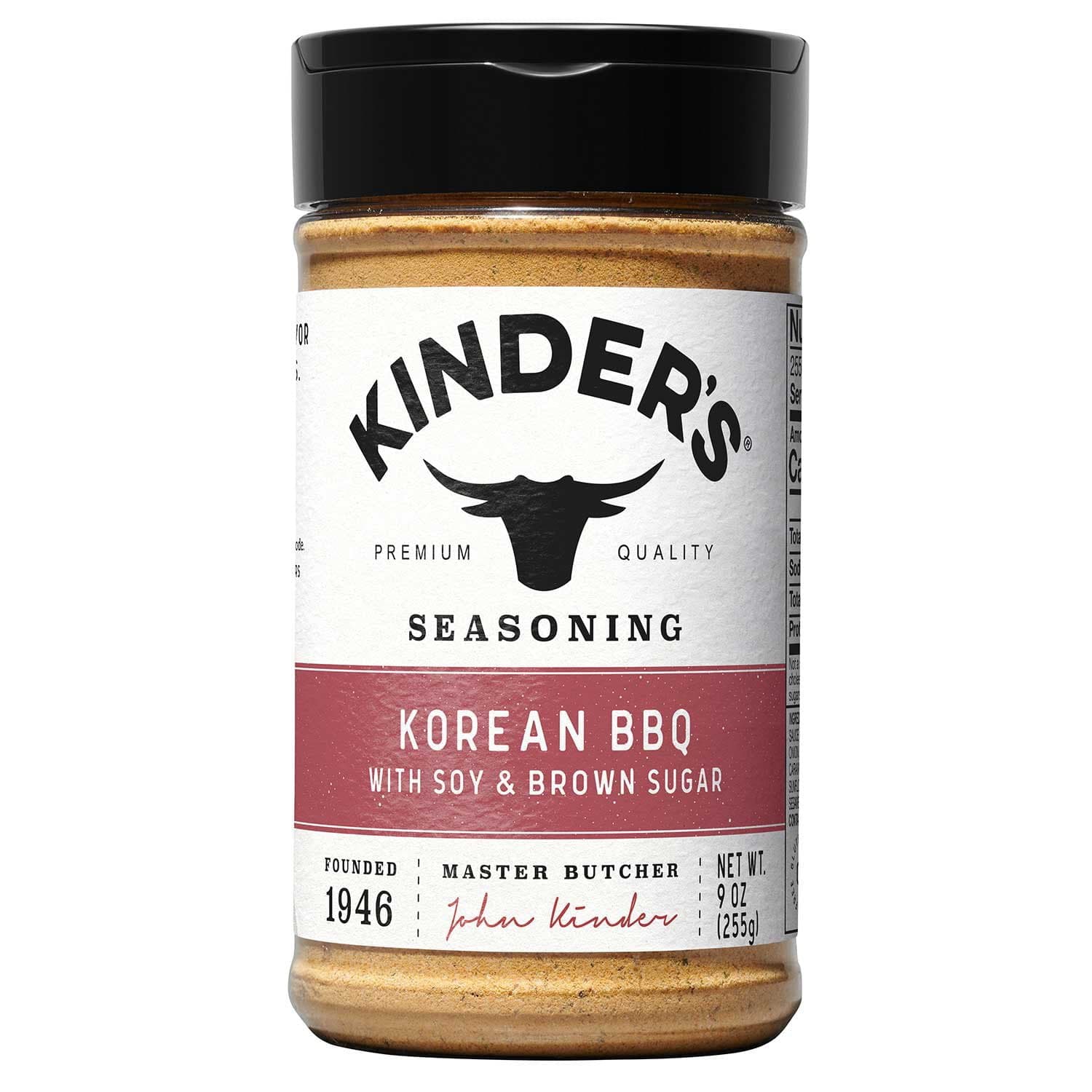 Kinder's Korean BBQ Seasoning, 9oz